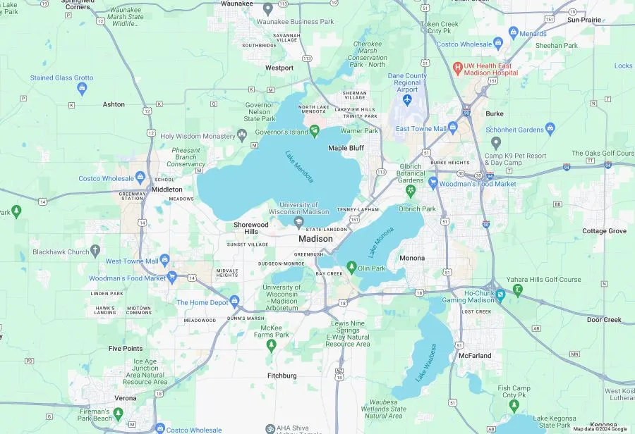 Madison Map
